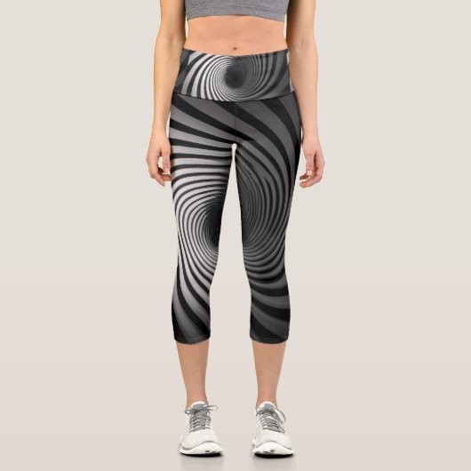 Yoga Capris, hochgeschliffen, XS (0-2) Capri Leggings (Vorderseite)