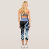 Yoga Capris, hochgeschliffen, XS (0-2) Capri Leggings (Rückseite)