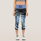 Yoga Capris, hochgeschliffen, XS (0-2) Capri Leggings (Vorderseite)