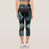 Yoga Capris, hochgeschliffen, XS (0-2) Capri Leggings (Rückseite)