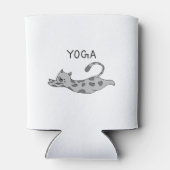 Yoga Cat Dosenkühler (Rückseite)