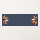 Yoga Cat Lotus Yogamatte (Rückseite (Horizontal))