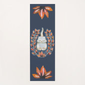 Yoga Cat Lotus Yogamatte (Vorderseite)