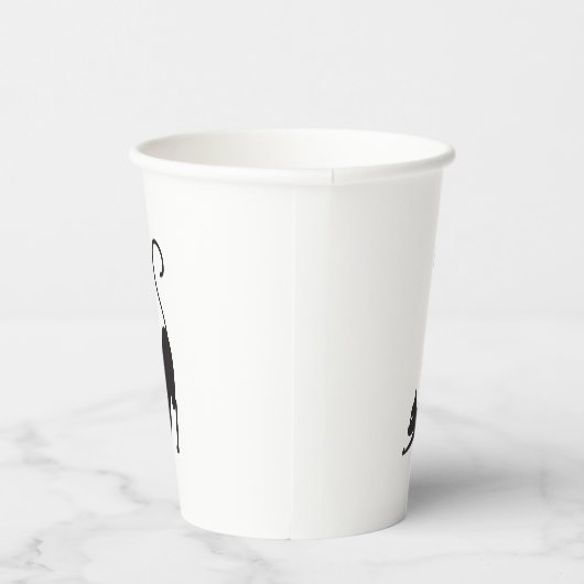 Yoga cat pappbecher (Rechts)