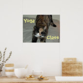 Yoga Cat Poster (Küche)
