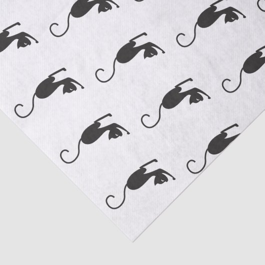 Yoga cat seidenpapier (Ausschnitt)