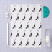 Yoga cat seidenpapier (Handwerk)