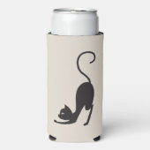 Yoga cat selters dosenkühler (Seltzer Vorderseite)