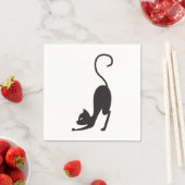 Yoga cat serviette (Beispiel)