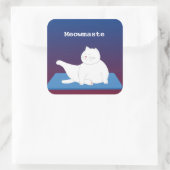 Yoga Cat Sticker Meowmaste (Tasche)