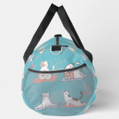 Yoga Cats Lotus Duffle Bag (Rechts)