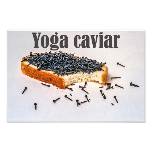 Yoga caviar fotodruck (Vorne)