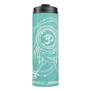 Yoga Chakra Crown Mantra Thermal Tumbler Thermosbecher