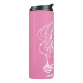 Yoga Chakra Crown Mantra Thermal Tumbler Thermosbecher (Nach links gedreht)