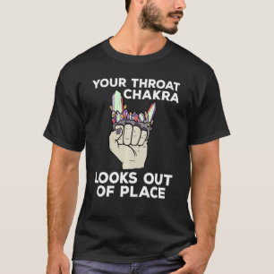 Yoga Chakra Messingene Schlagringe Lustige Meditat T-Shirt