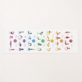 Yoga Chakra Pose Yoga Mat - 74wb Yogamatte (Vorderseite (Horizontal))