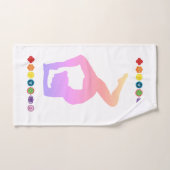 Yoga Chakras Badhandtuch Set (Handtuch)