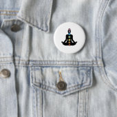 Yoga Chakras Button (Beispiel)