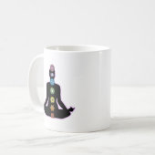 Yoga Chakras Kaffeetasse (Vorderseite Links)