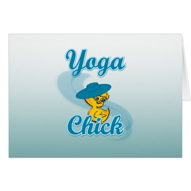 Yoga Chick #3 (Vorderseite (Horizontal))