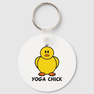 Yoga Chick Schlüsselanhänger