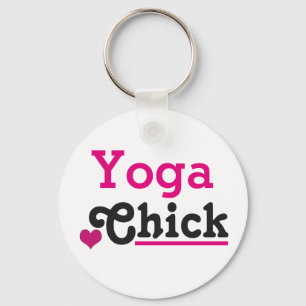 Yoga Chick Schlüsselanhänger