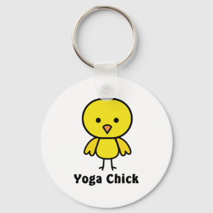 Yoga Chick Schlüsselanhänger