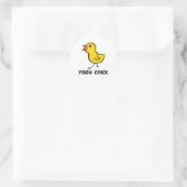 Yoga Chick Sticker (Tasche)