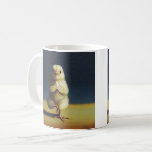 Yoga Chick Tree Pose - Mug Kaffeetasse (Vorderseite Links)