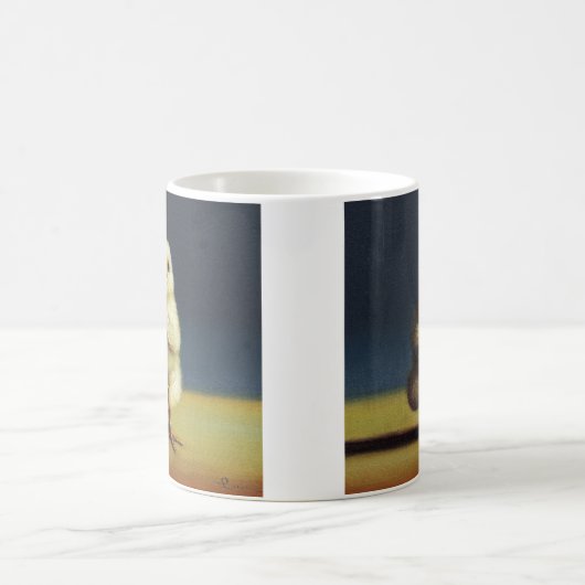 Yoga Chick Tree Pose - Mug Kaffeetasse (Mittel)