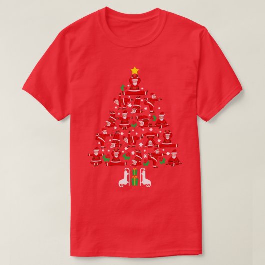 Yoga Christmas T-Shirt (Design vorne)