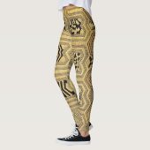 Yoga Class African Tribal Leggings (Links)