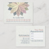 Yoga Class Pass Loyalität Besichtigung Karte Manda (Vorne/Hinten)