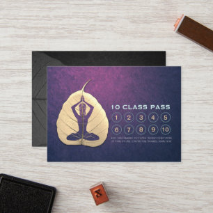 Yoga Class Pass Loyalität Verabredung Bodhi Leaf C Treuekarte