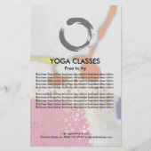 Yoga Classes Flyer (Vorne)