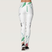 Yoga Coach Geschenk für sie Leggings (Rückseite)