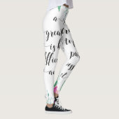 Yoga Coach Geschenk für sie Leggings (Rechts)