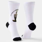 Yoga Custom Nachhaltig Premium Crew Sock Socken (Gewinkelt)