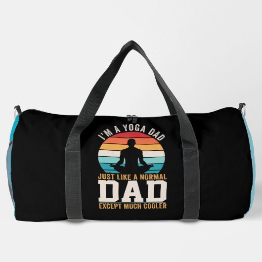 Yoga Dad Much Cooler Duffle Bag (Rückseite)