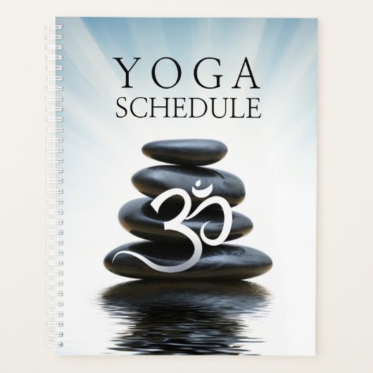 Yoga Daily Class Terminplanplaner Planer (Vorderseite)