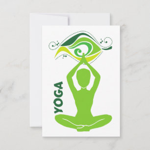 Yoga Dankeskarte