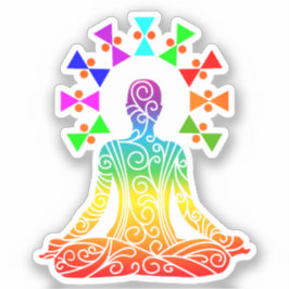 Yoga Day Graphics Aufkleber