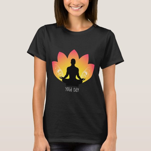 Yoga Day T-Shirt (Vorderseite)