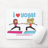 Yoga der Liebe I Mousepad (Mit Mouse)