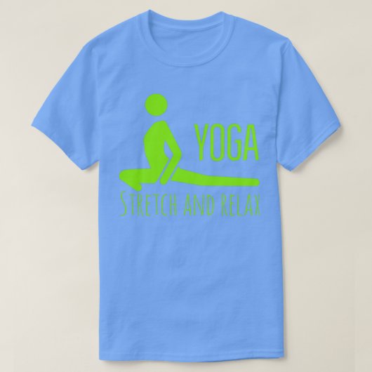 Yoga-Design 2 T-Shirt (Design vorne)