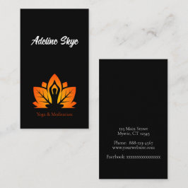 Yoga-Design Visitenkarte