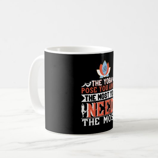 Yoga - Die Yoga-Pose, die Sie am dringendsten benö Kaffeetasse (Vorderseite Links)