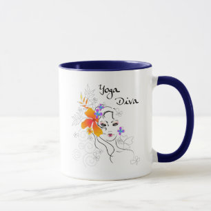 Yoga-Diva-Geschenk Tasse