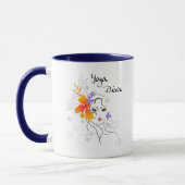 Yoga-Diva-Geschenk Tasse (Links)
