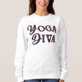 YOGA DIVA SWEATSHIRT (Vorderseite)